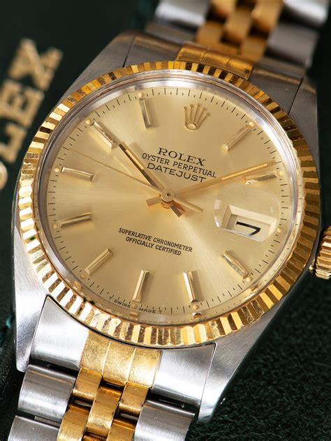 rolex double tone|two tone Rolex for sale.